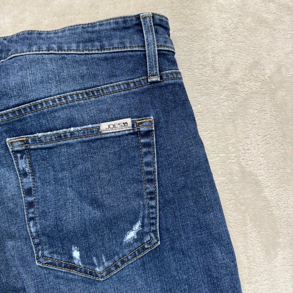 Joe's Jeans Women's 31 Niki Boyfriend Distressed Straight Leg‎ in Inglewood Wash - Picture 11 of 16